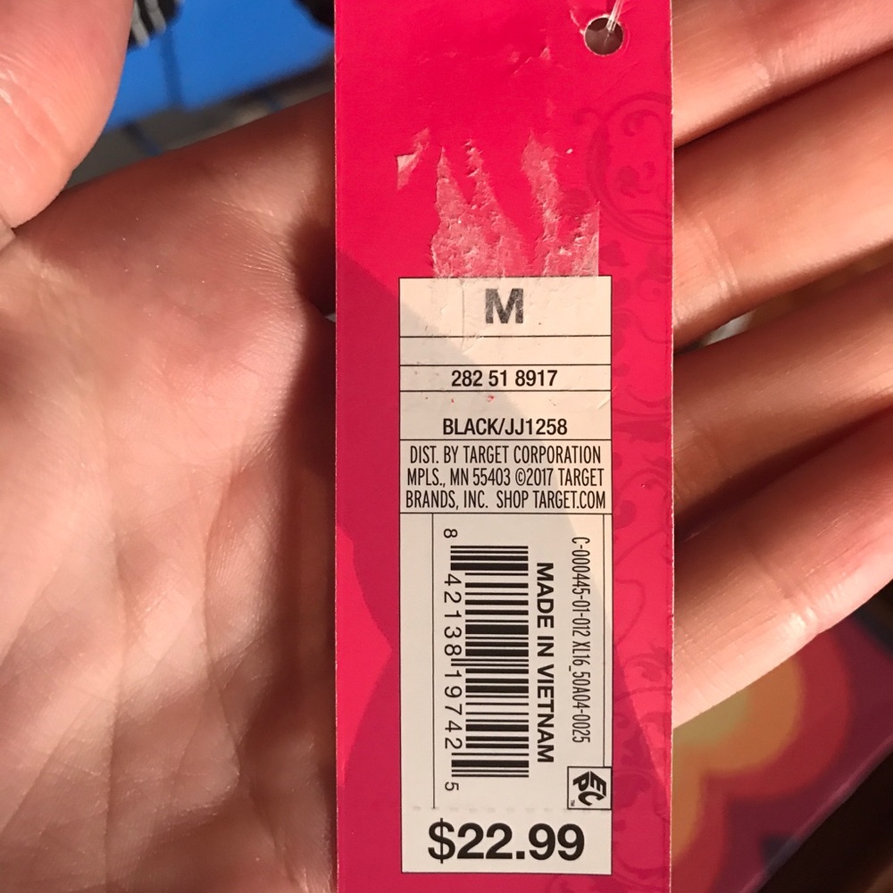 NWT black and white striped wrap top - Picture 5 of 5